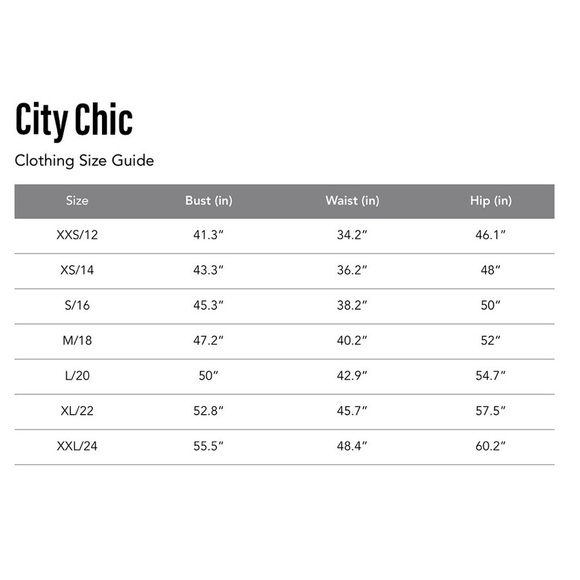 Ccx City Chic Gray Luxe Sleeveless Tee (P06) - Picture 5 of 5